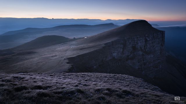 L'aube sur les plateaux du Vercors